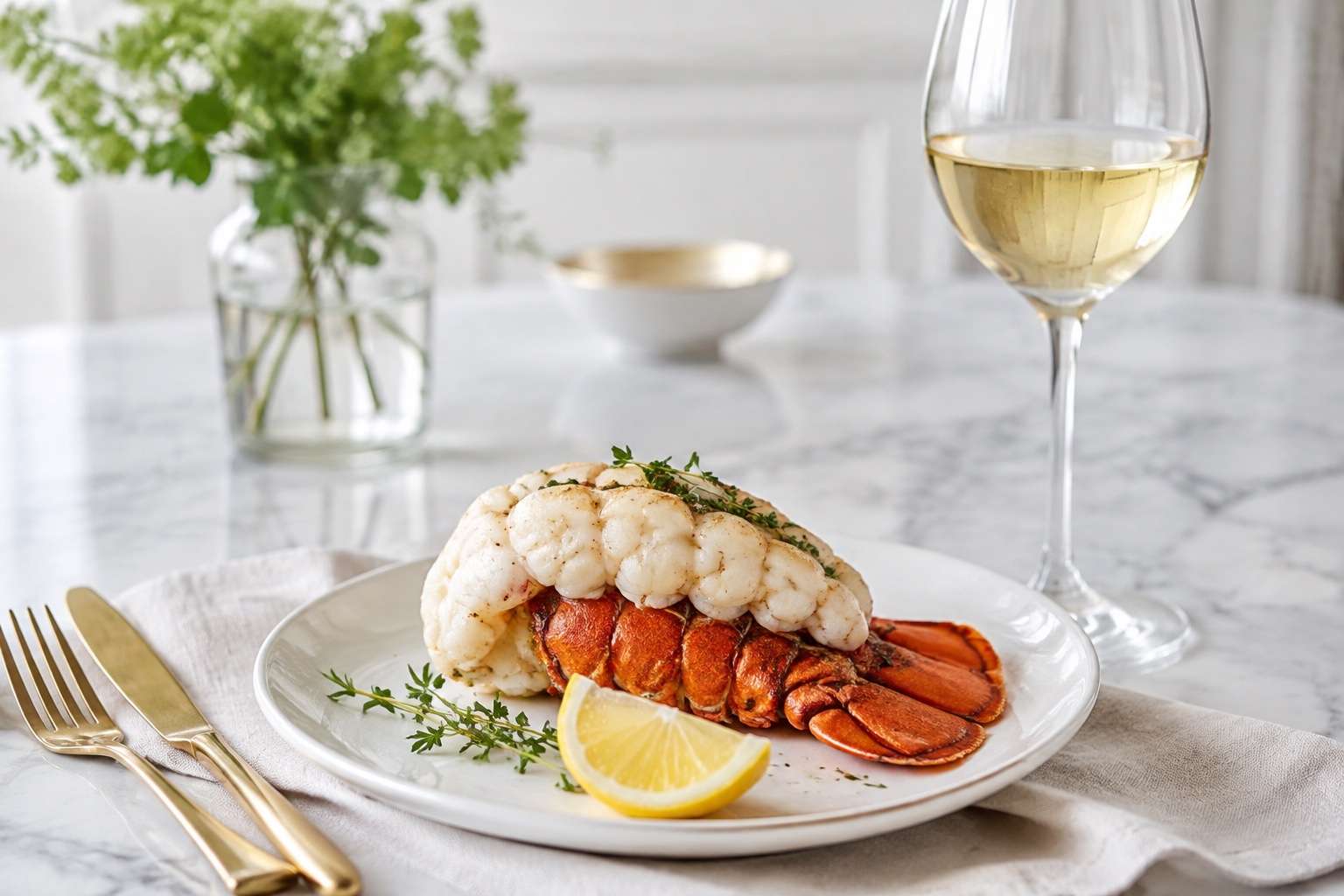 wine with lobster