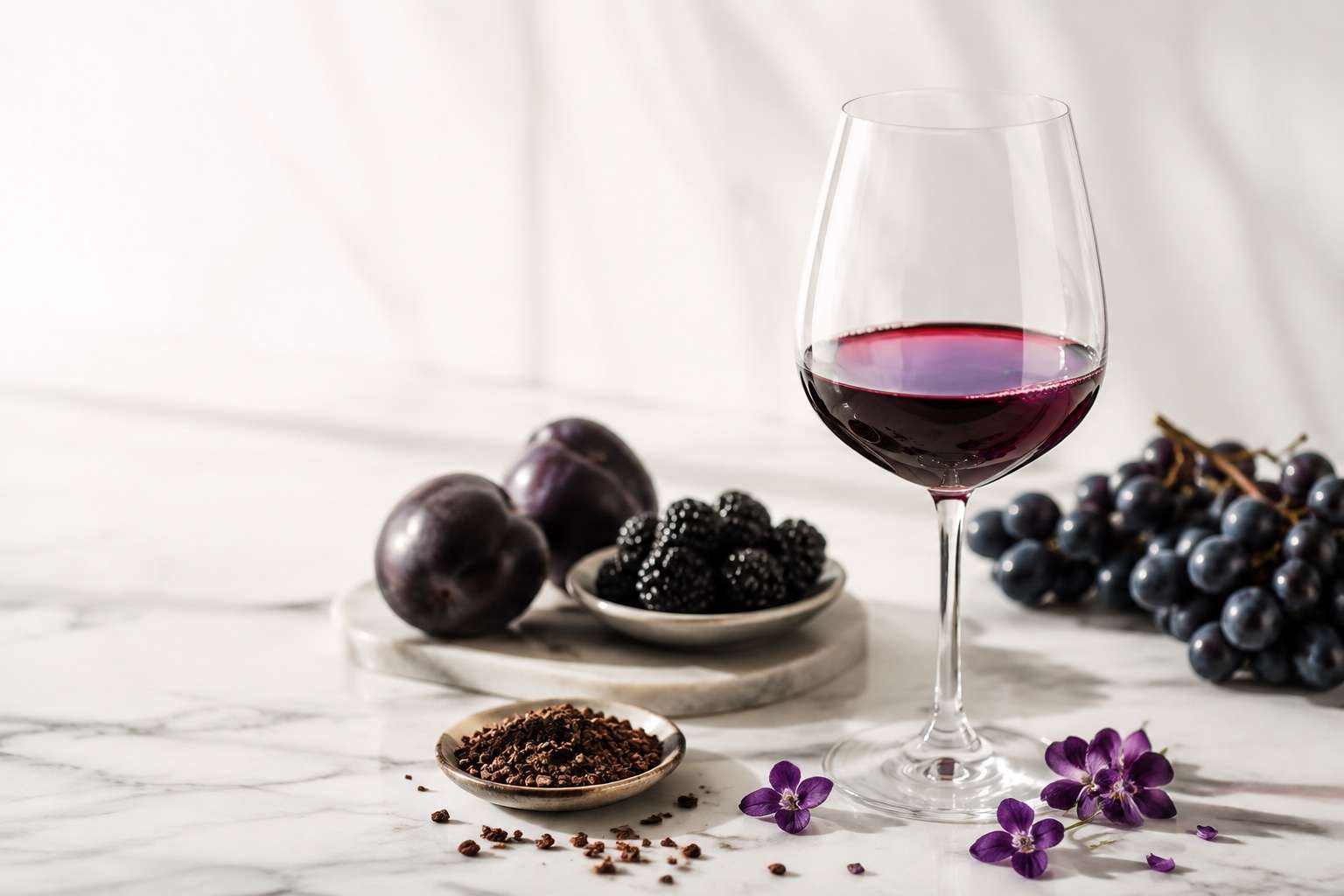 wine comparison visual guide